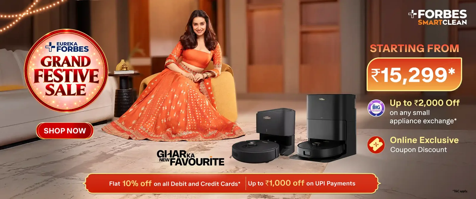 STARTING FROM ₹15,299*