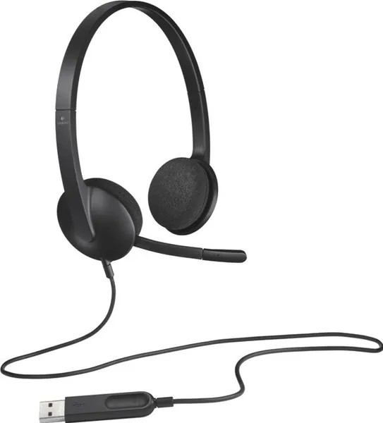 Logitech H340 Wired Headphones