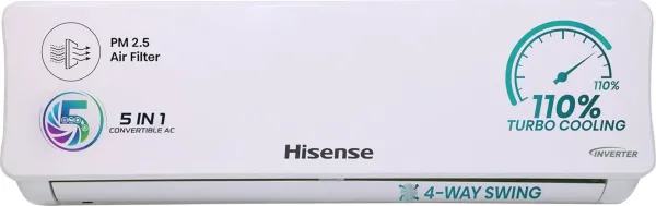 Hisense AS-18TR4R5E 1.5 Ton 5 Star 2025 Inverter Split AC