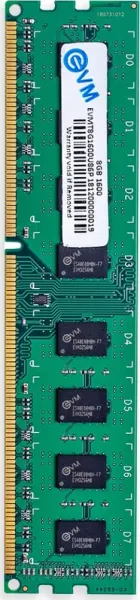 EVM EVMT8G1600U86P 8 GB DDR3-1600 Desktop RAM
