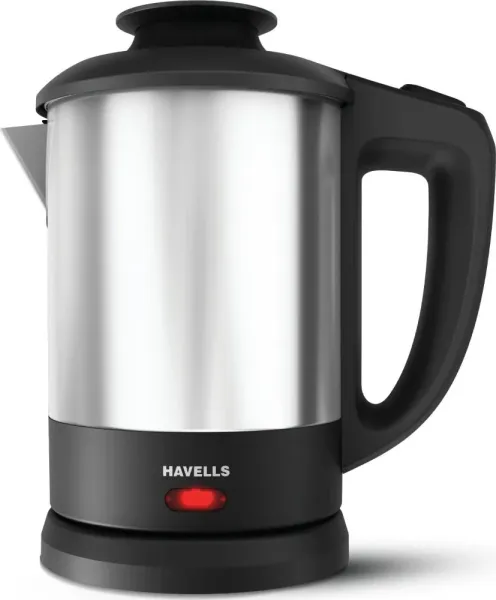 Havells Steelio GHBKTBLK125 1L Electric Kettle