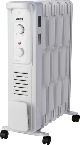 Glen HA7012OR 9 Fin Oil Filled Radiator Room Heater
