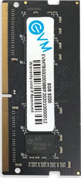 EVM EVMT8G3200S88P 8 GB DDR4-3200 Laptop RAM