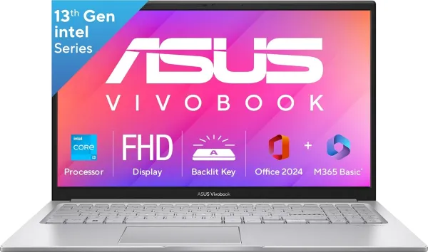 Asus Vivobook 15 2025 X1504VA-D5321WS Laptop (13th Gen Core i3/ 8GB/ 512GB SSD/ Win11)