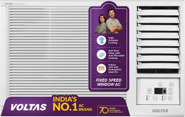 Voltas 122FS Platina 1 Ton 2 Star 2026 Window AC