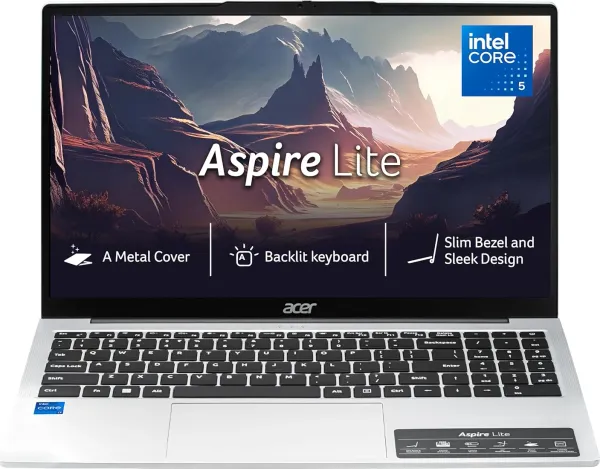 Acer Aspire Lite AL15-52H 2025 Laptop (Intel Core 5 210H/ 16GB/ 512GB SSD/ Win11)