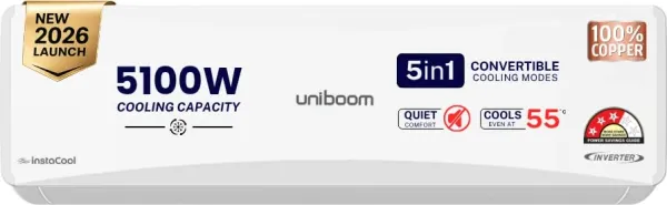 Uniboom RAS-1851N3-XD1E3 1.5 Ton 3 Star 2026 Inverter Split AC