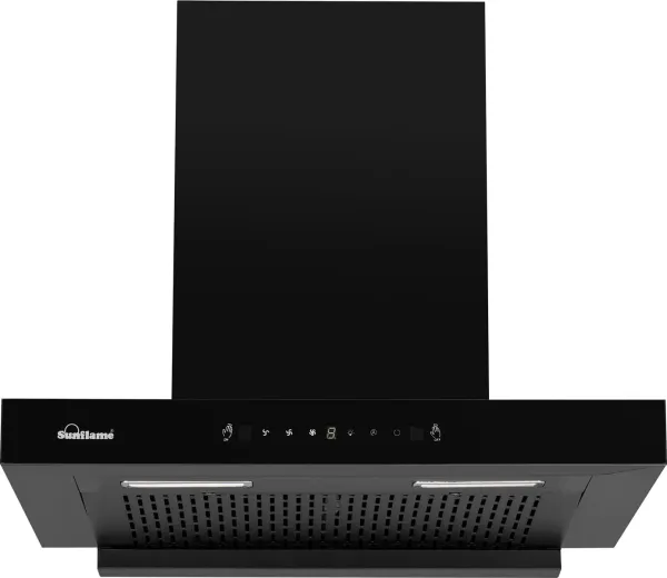 Sunflame Glanza 60 cm Auto Clean Wall Mounted Chimney