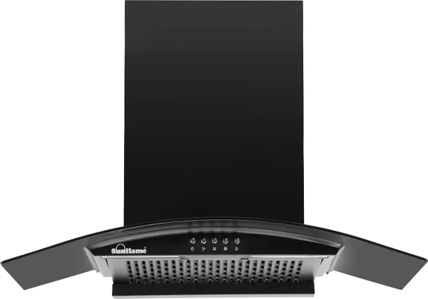 Sunflame Naples 60cm SFCG60BK Wall Mounted Chimney