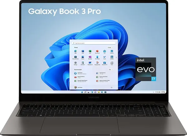 Samsung Galaxy Book 3 Pro NP960XFG-KC1IN Laptop (13th Gen Core i7/ 16GB/ 512GB SSD/ Win11)