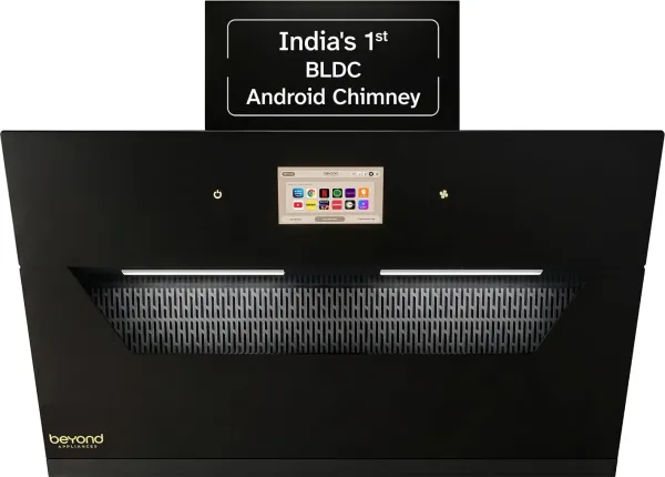 Beyond Appliances Eris 90cm BLDC Auto Clean Chimney