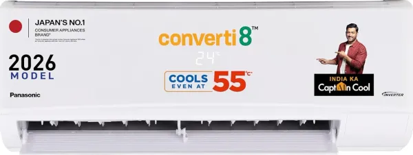 Panasonic CS/CU-SU12BKY3T 1 Ton 3 Star 2026 Inverter Split AC