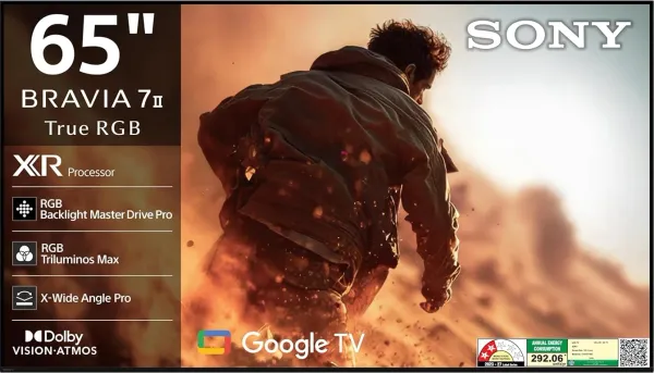 Sony Bravia 7 II 65 inch Ultra HD 4K Smart True RGB TV (K-65XR70M2)