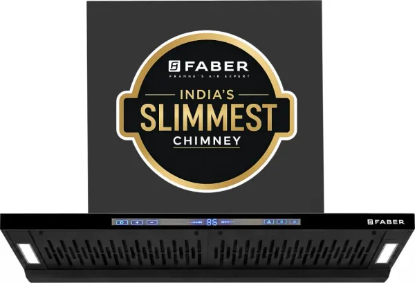 Faber Slimx 90cm BLDC Auto Clean Chimney (HC SC FL BK BLDC IN 90-T)