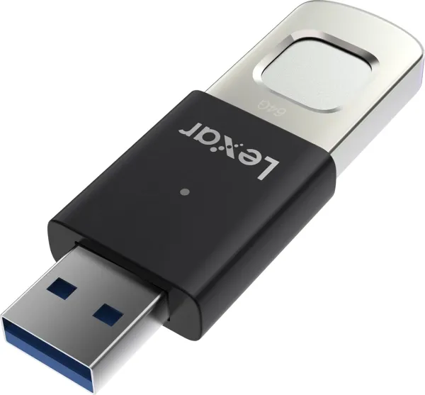 Lexar JumpDrive Fingerprint F35 PRO 128 GB USB 3.2 Gen 1 Flash Drive
