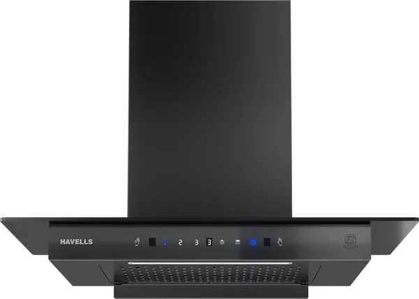 Havells Sano ‎‎GHKCNBKK0 90cm Auto Clean ‎Wall Mounted Chimney