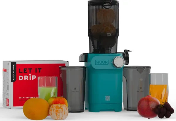 NUUK DRIP Self-Feeding 200W Cold Press Juicer