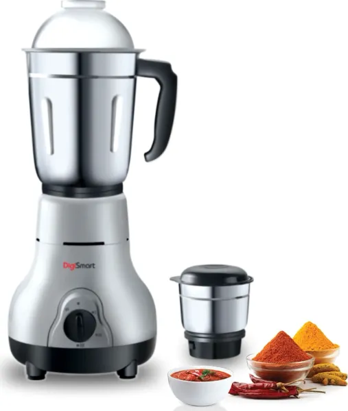 DigiSmart Kitchen Mate 600W Mixer Grinder (2 Jars)