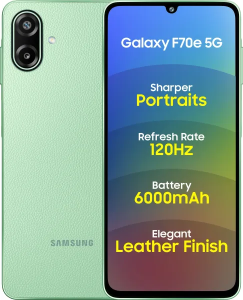 Samsung Galaxy F70e 5G (6GB RAM + 128GB)