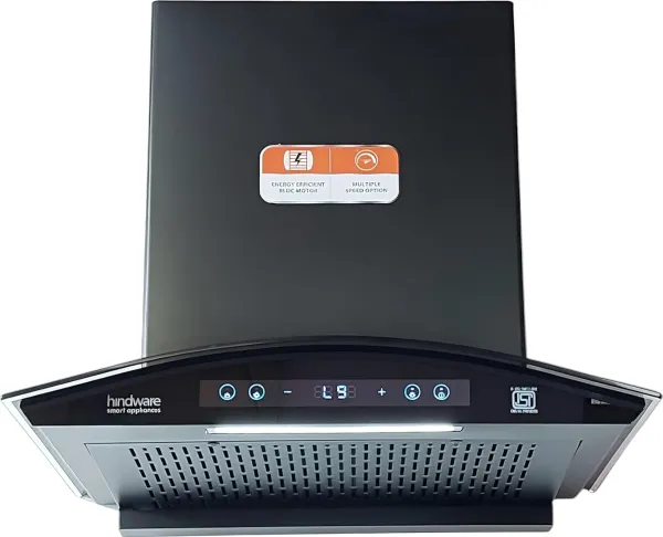 Hindware Divina BLDC 60 Auto Clean Wall Mounted Chimney