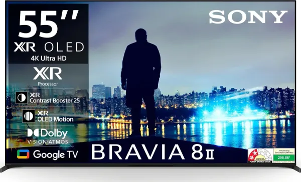 Sony Bravia 8 II 55 inch Ultra HD 4K Smart OLED TV (K-55XR80M2)