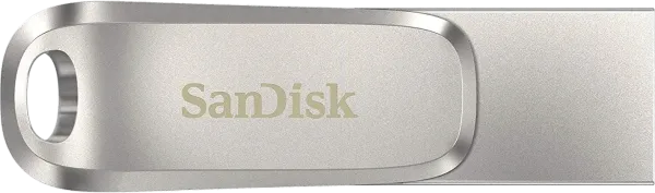SanDisk Ultra Dual Drive Luxe 64GB USB 3.2 Gen 1 Flash Drive