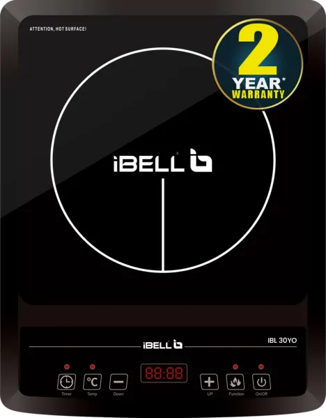 iBELL 30YO 2000W Induction Cooktop